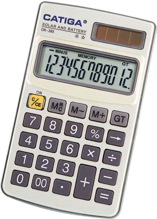 12 Digits handheld Calculator